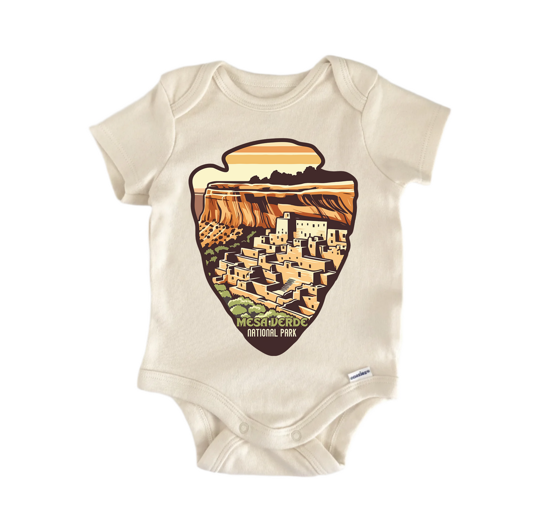 Mesaverde National Park - Baby Boy Girl Clothes Infant Bodysuit Funny Cute