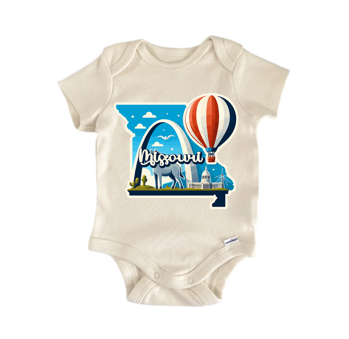 Missouri - Baby Boy Girl Clothes Infant Bodysuit Funny Cute