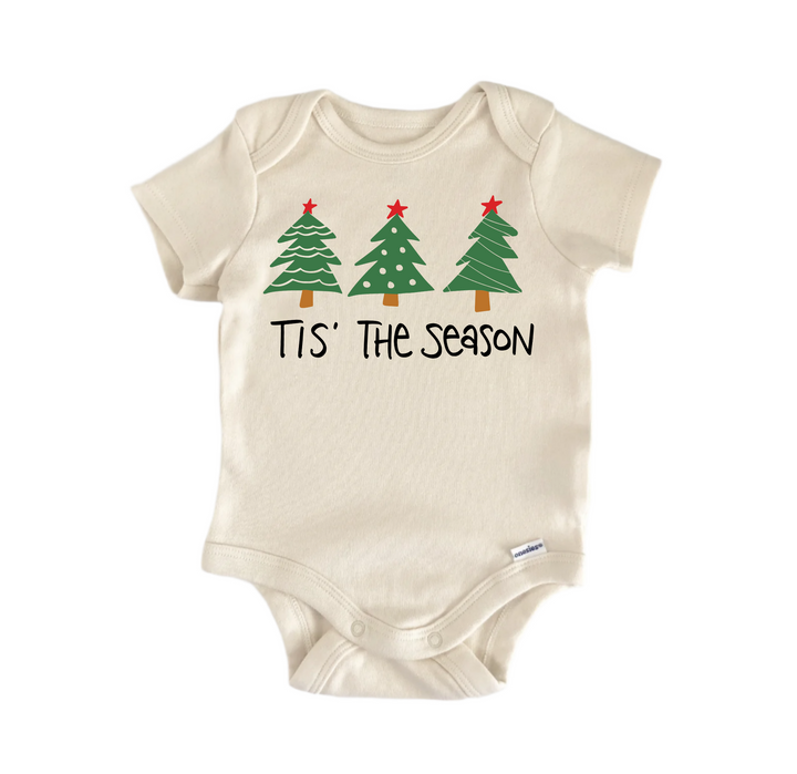 Tis the Season Christmas - Baby Boy Girl Clothes  Bodysuit Funny Cute