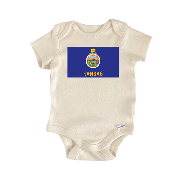 Kansas - Baby Boy Girl Clothes Infant Bodysuit Funny Cute