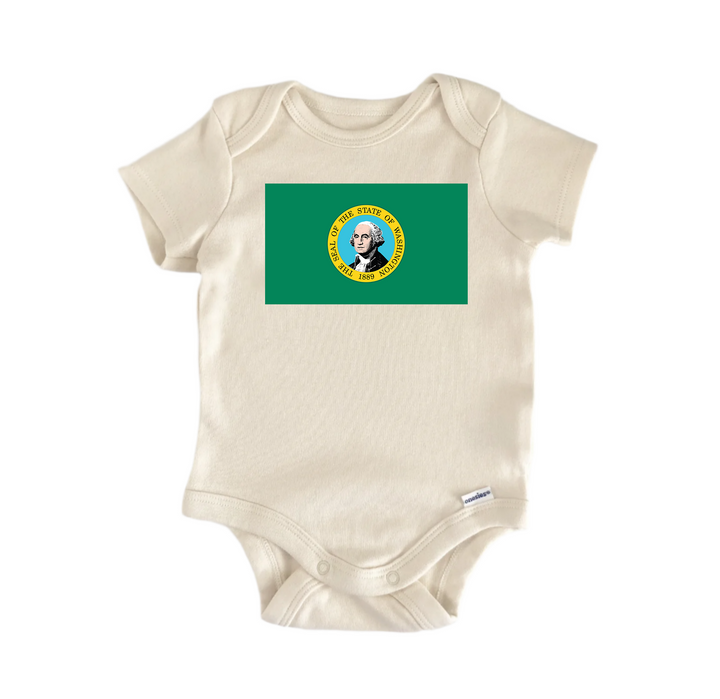 Washington - Baby Boy Girl Clothes Infant Bodysuit Funny Cute