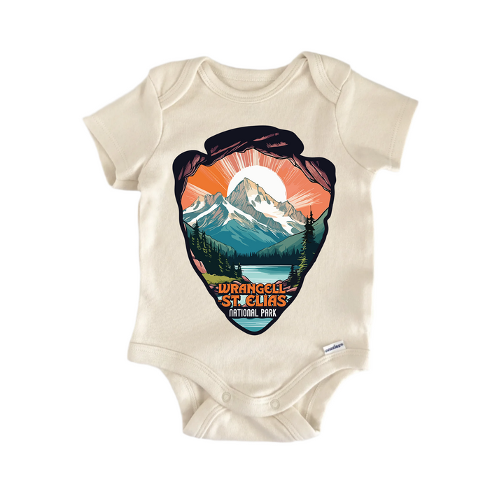 Wrangell St. Elias National Park - Baby Boy Girl Clothes Infant Bodysuit Funny Cute