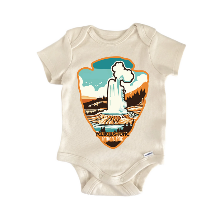 Yellowstone  National Park - Baby Boy Girl Clothes Infant Bodysuit Funny Cute