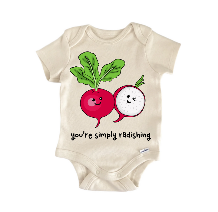 You're Simply Radishing Valentine -  Baby Boy Girl Clothes  Bodysuit Funny Cute