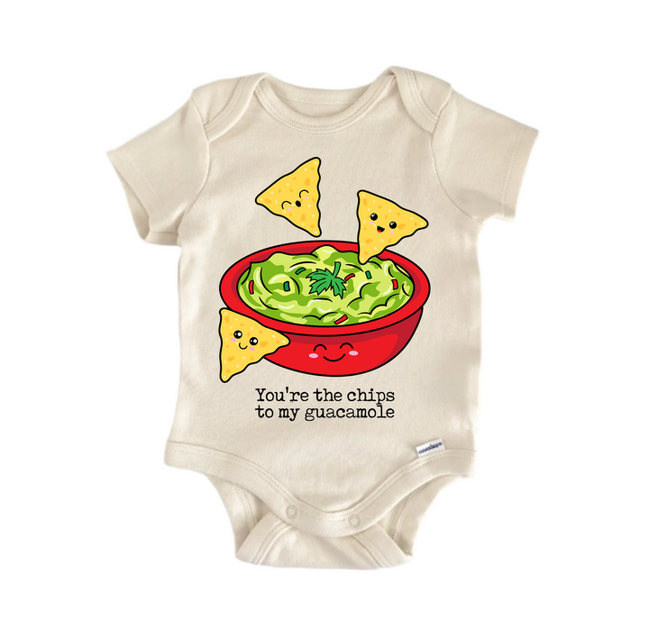 You're The Chips To My Guacamole Valentines -  Baby Boy Girl Clothes  Bodysuit Funny Cute