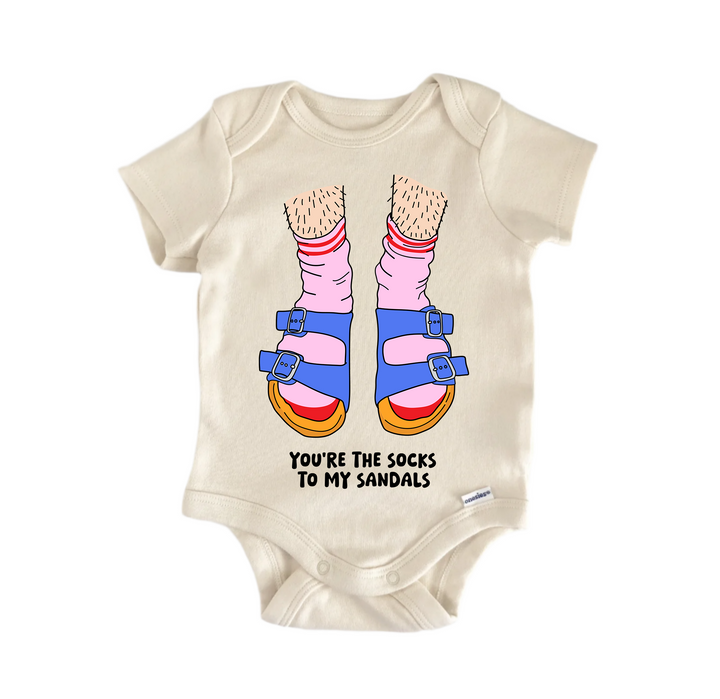 You're The Socks To My Sandals Valentines -  Baby Boy Girl Clothes  Bodysuit Funny Cute