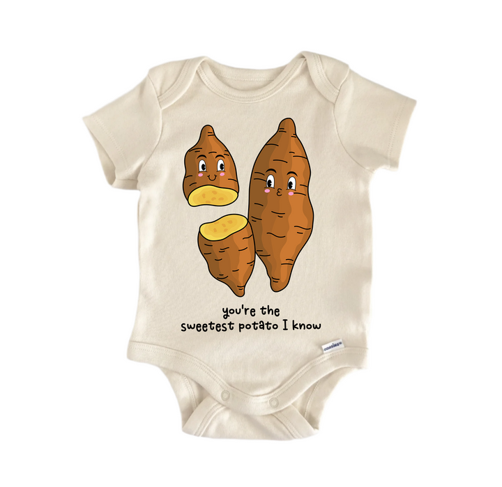 You're The Sweetest Potato I Know Valentine -  Baby Boy Girl Clothes  Bodysuit Funny Cute