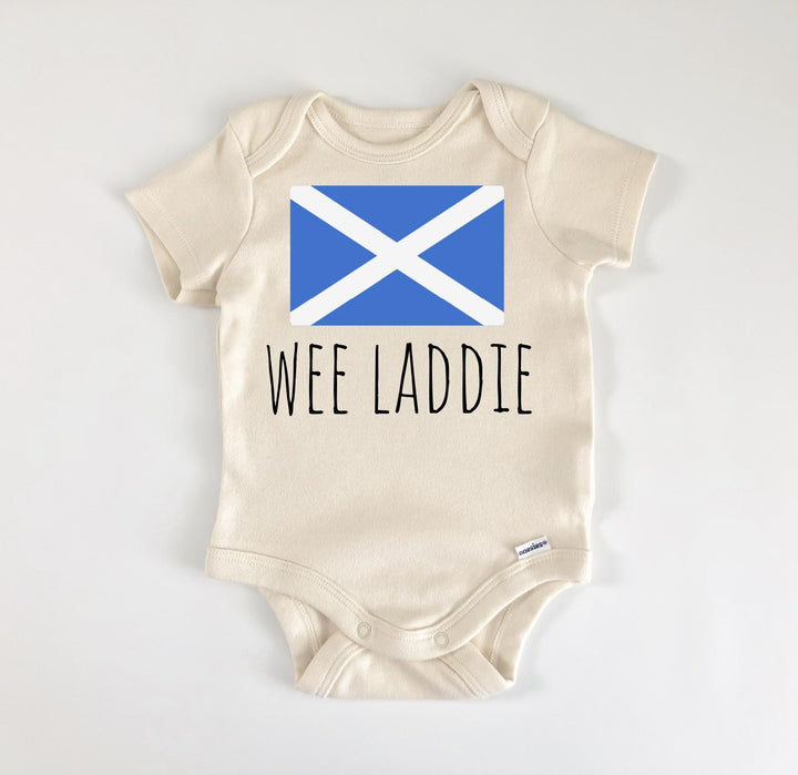 Escocia escocés - Ropa para bebé niño niña Body para bebé Divertido Lindo Recién Nacido 