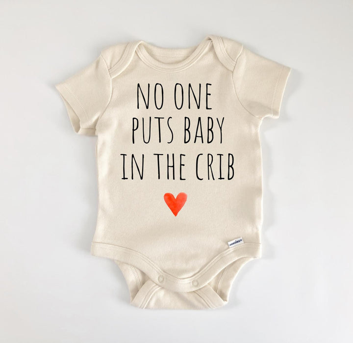 Baby In The Crib - Baby Boy Girl Clothes Infant Bodysuit Funny Cute Newborn