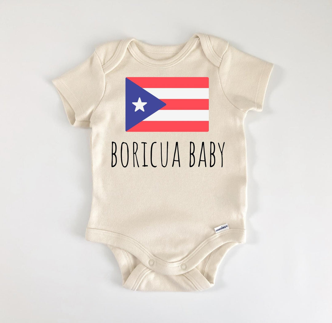 Puerto Rico - Ropa para bebé niño niña Body infantil Divertido Lindo Recién Nacido 