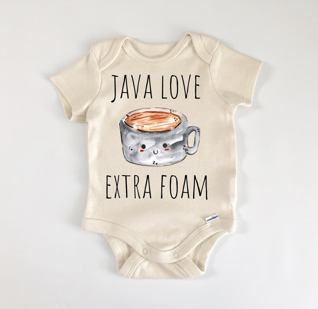 Coffee Latte Caffeine - Baby Boy Girl Clothes Infant Bodysuit Funny Cute Newborn