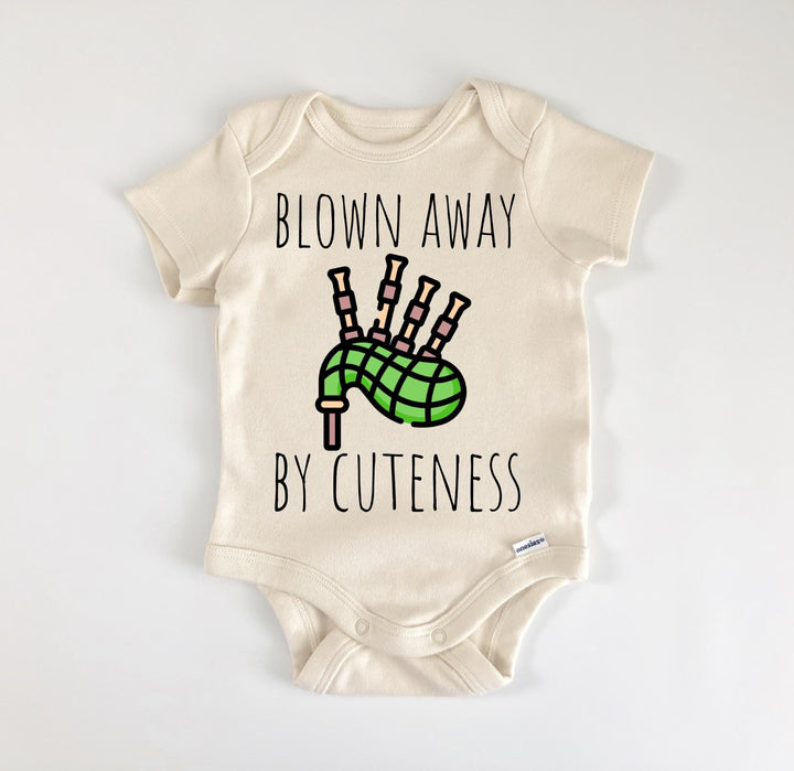 Bagpipes Scotland - Baby Boy Girl Clothes Infant Bodysuit Funny Cute