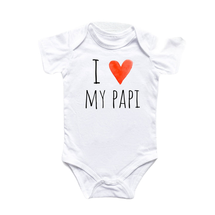 Papi Grandpa Español - Ropa para Bebé Niño Niña Body Infantil Divertido Lindo Recién Nacido 