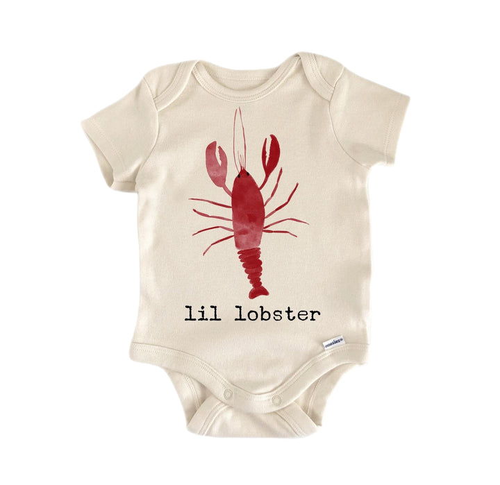 Lobster Seafood - Baby Boy Girl Clothes Infant Bodysuit Funny Cute Newborn