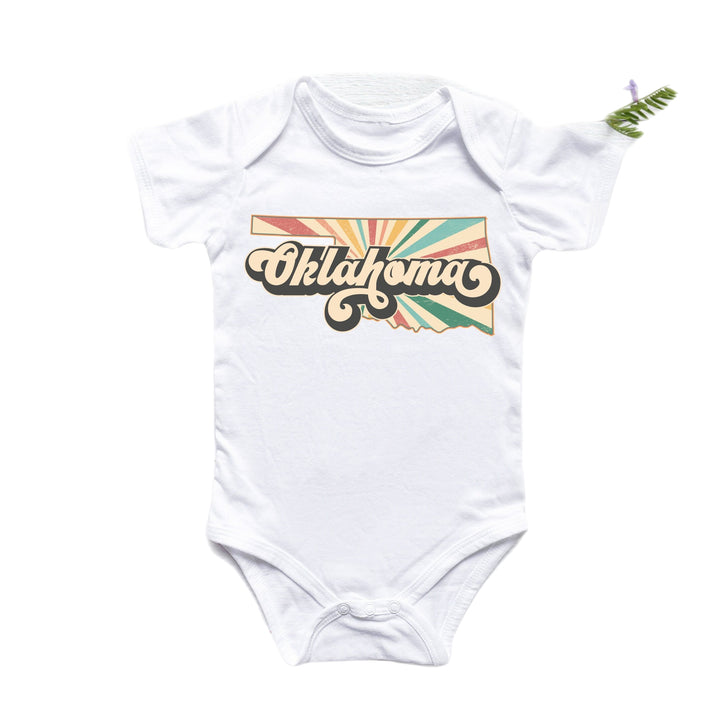 Oklahoma - Baby Boy Girl Clothes Infant Bodysuit Funny Cute Newborn