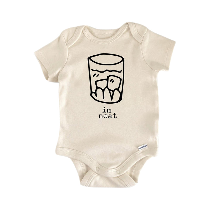 Whiskey Cocktail - Baby Boy Girl Clothes Infant Bodysuit Funny Cute Newborn