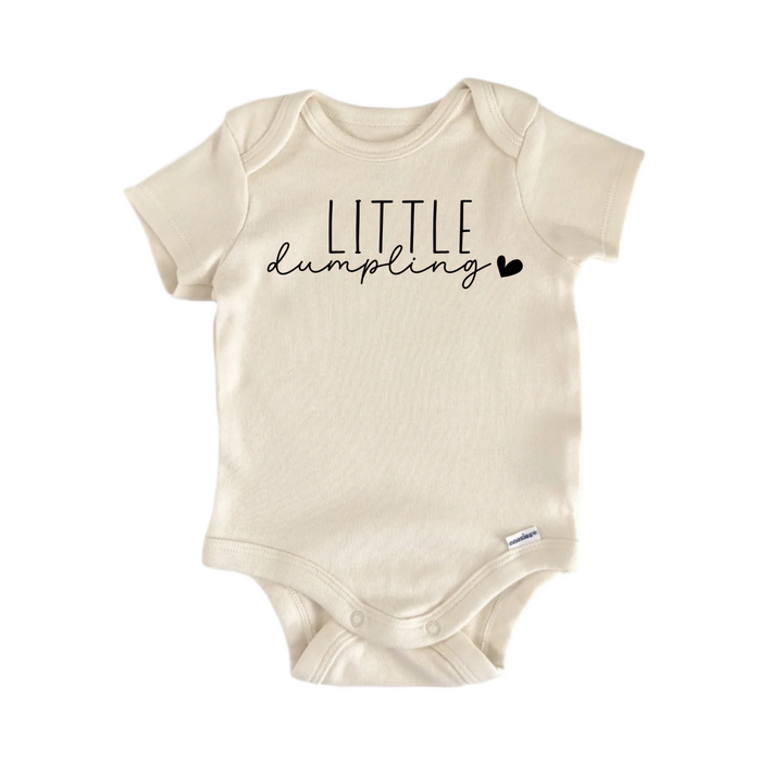 Little Dumpling - Baby Boy Girl Clothes Infant Bodysuit Funny Cute Newborn