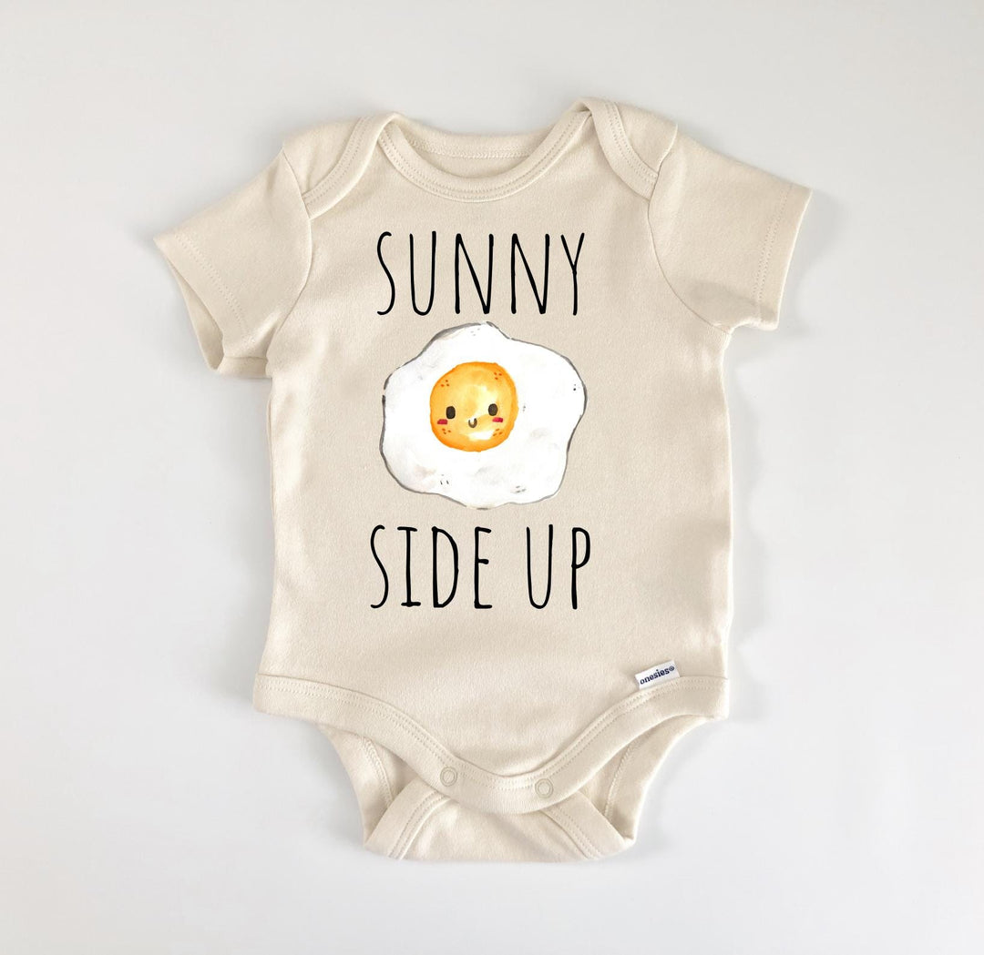 Egg Breakfast Brunch Eggs - Baby Boy Girl Clothes Infant Bodysuit Funny Cute Newborn