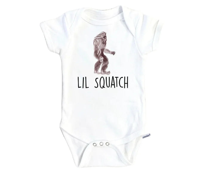 Big Foot Squatch - Baby Boy Girl Clothes Infant Bodysuit Funny Cute Newborn Onesie