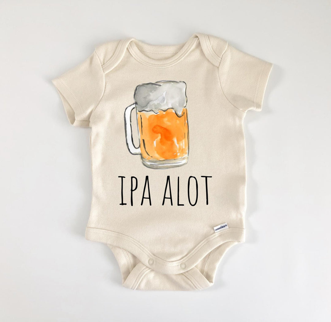 Beer Ipa Brew Hops - Baby Boy Girl Clothes Infant Bodysuit Funny Cute Newborn