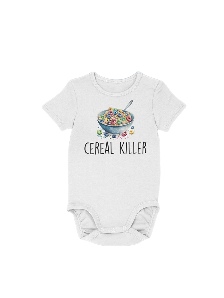 Cereal Breakfast Lover - Baby Boy Girl Clothes Infant Bodysuit Funny Cute Newborn