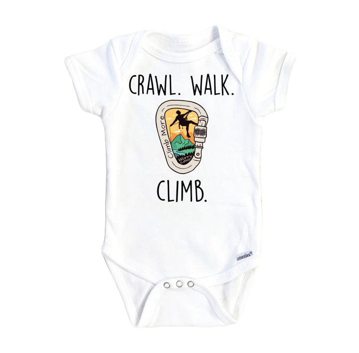 Climber Walk - Baby Boy Girl Clothes Infant Bodysuit Funny Cute Newborn Onesie