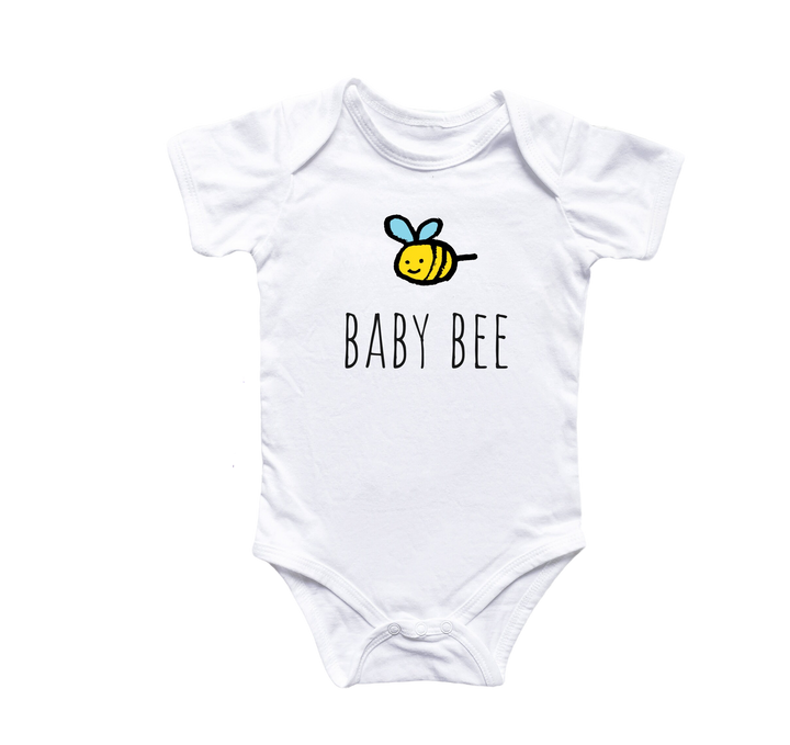 a baby bodysuit that says baby bee