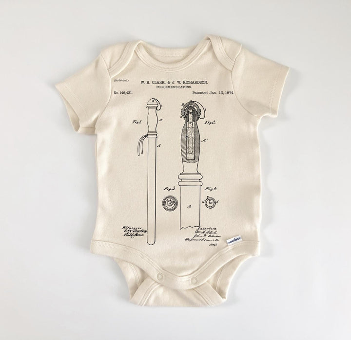 Oficial de policía - Ropa para bebé niño niña Body para bebé Divertido y lindo recién nacido 