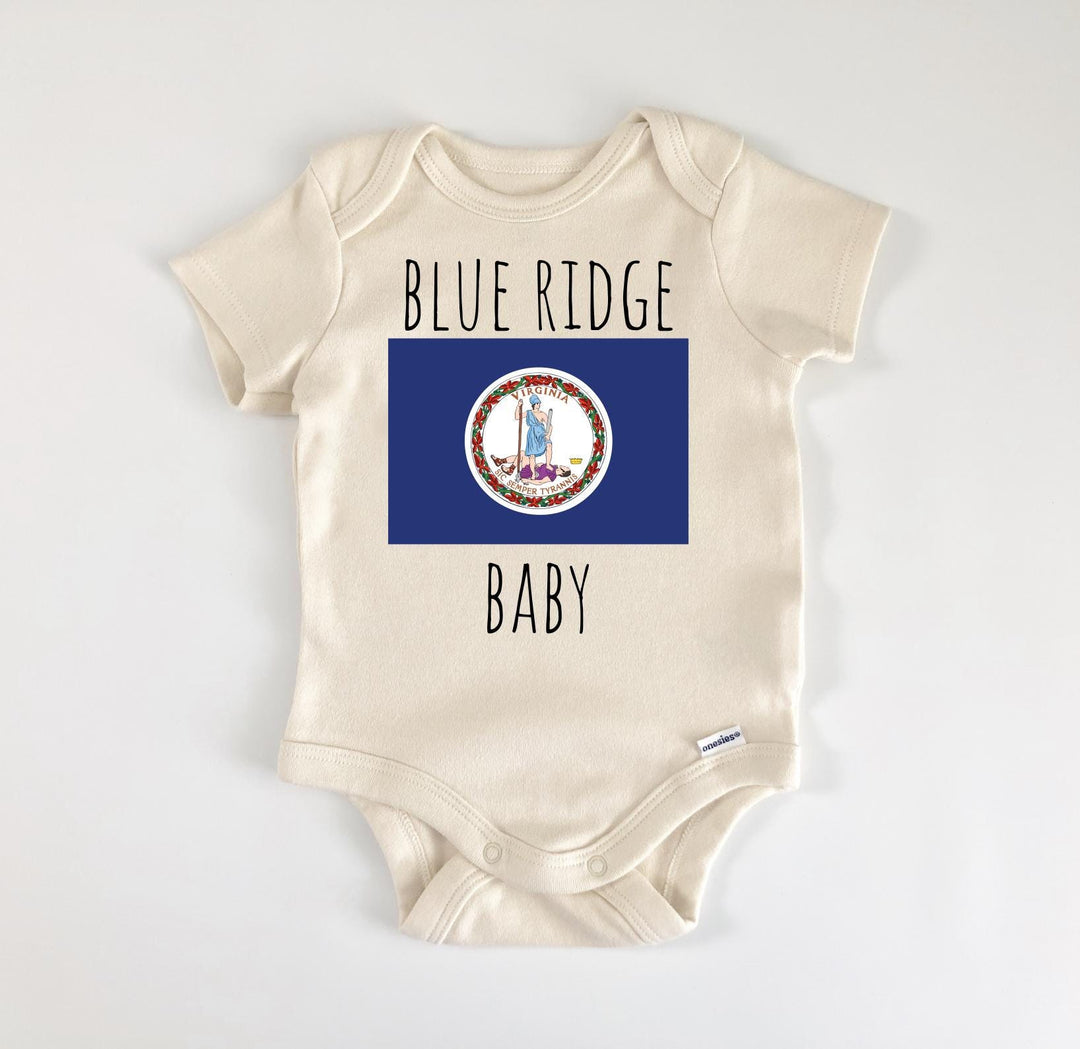 Virginia - Baby Boy Girl Clothes Infant Bodysuit Funny Cute Newborn