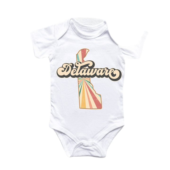 Delaware - Baby Boy Girl Clothes Infant Bodysuit Funny Cute Newborn