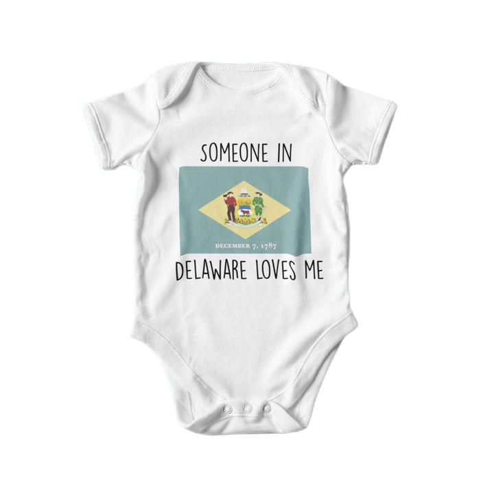 Delaware - Baby Boy Girl Clothes Infant Bodysuit Funny Cute Newborn