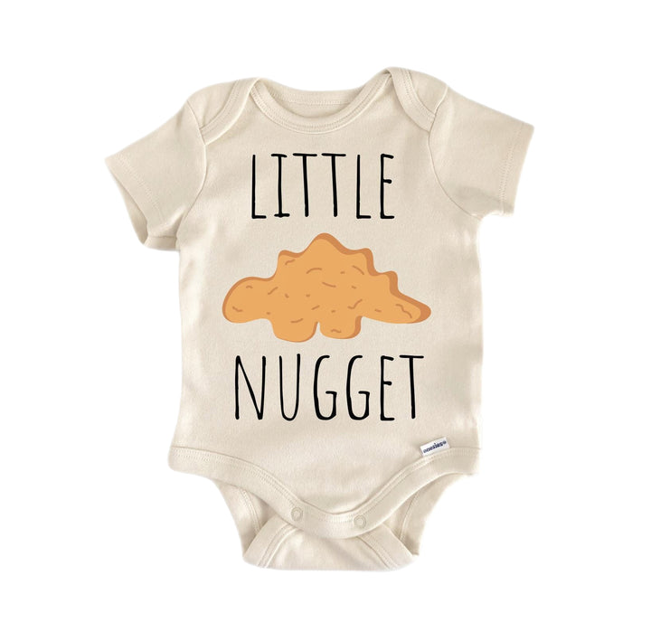 Dinosaur Little Nugget - Baby Boy Girl Clothes Infant Bodysuit Funny Cute Newborn