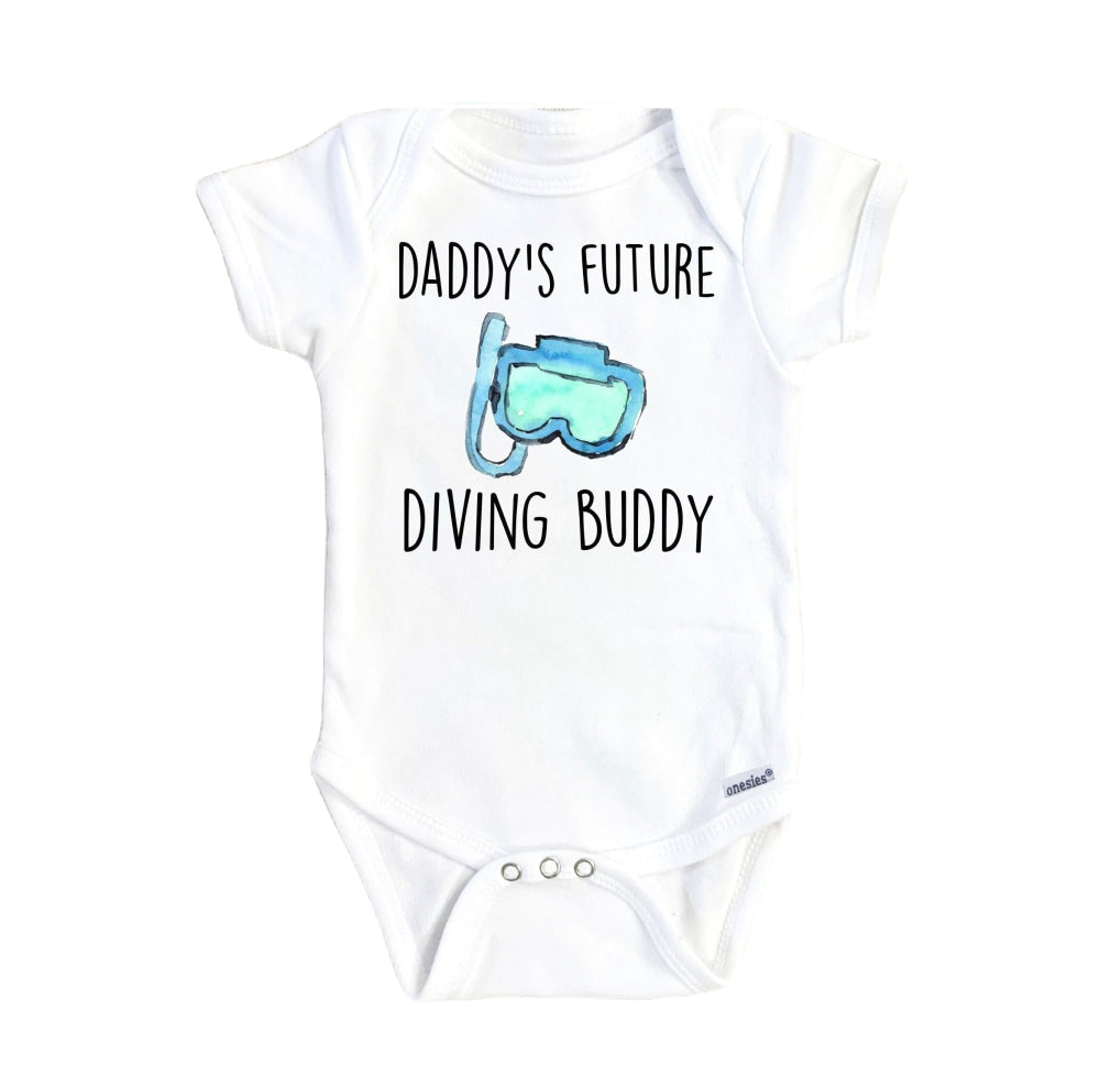 Diving Buddy - Baby Boy Girl Clothes Infant Bodysuit Funny Cute Newborn Onesie