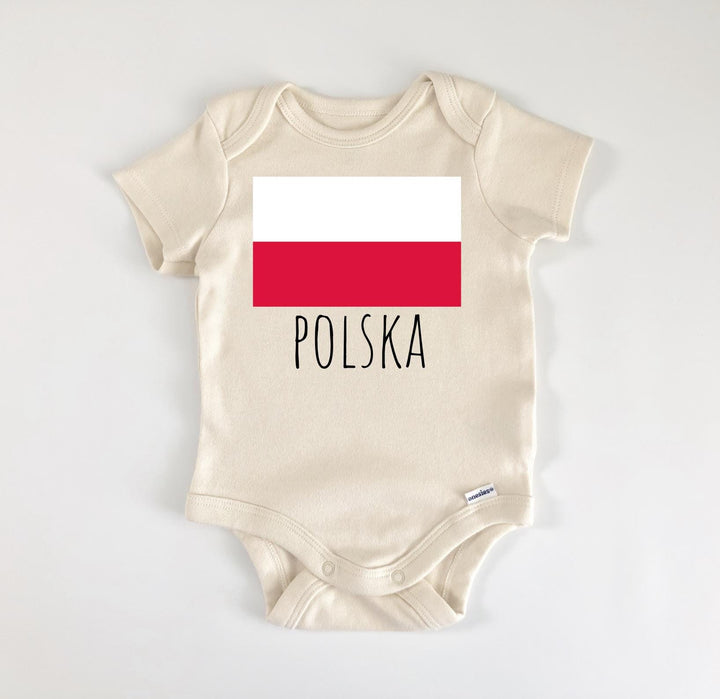 Polonia Polaco - Ropa para bebé niño niña Body infantil Divertido Lindo Recién nacido 