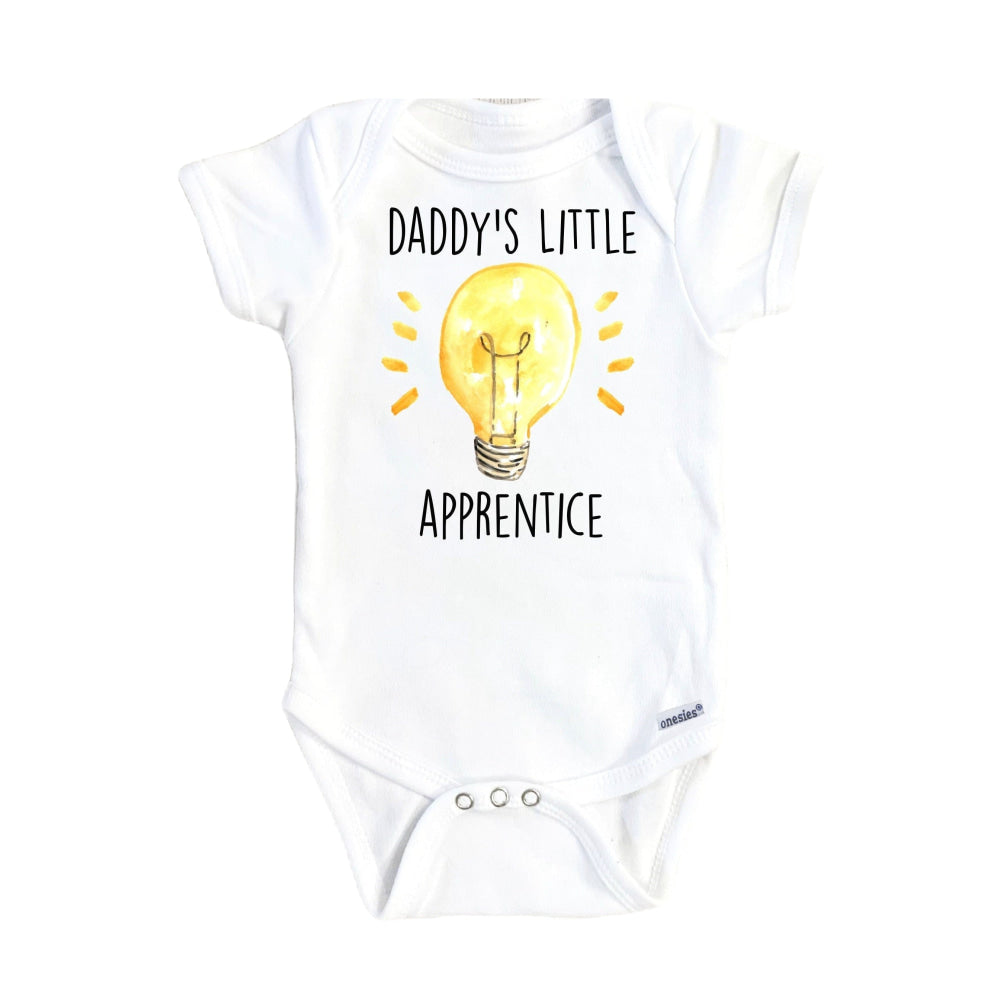 Electrician Helper - Baby Boy Girl Clothes Infant Bodysuit Funny Cute Newborn Onesie