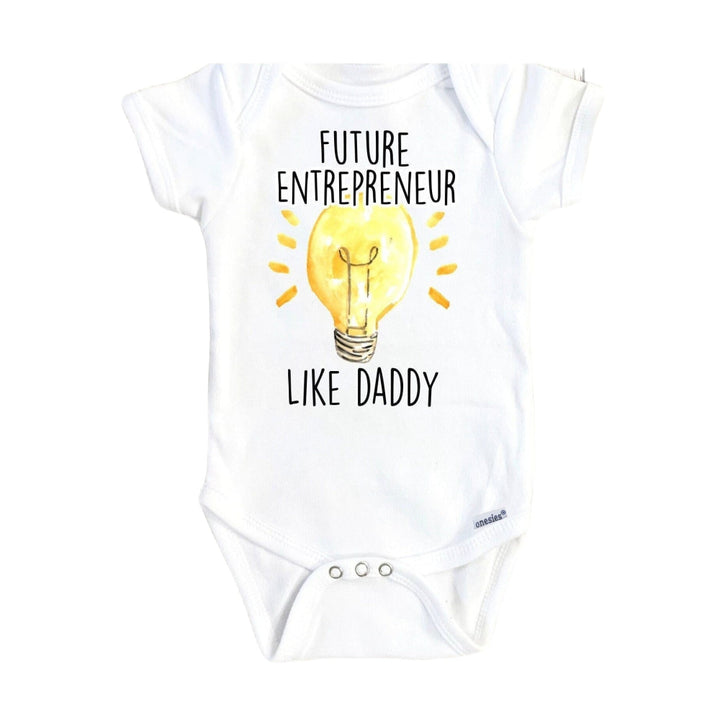 Entrepreneur - Baby Boy Girl Clothes Infant Bodysuit Funny Cute Newborn Onesie