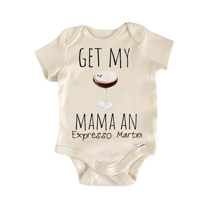 Expresso Martini Cocktail - Baby Boy Girl Clothes Infant Bodysuit Funny Cute Newborn