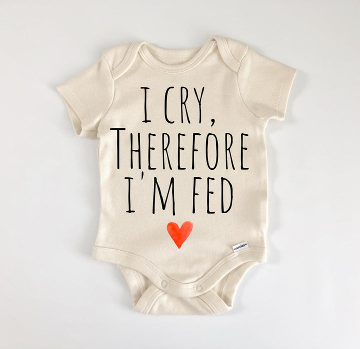 Cry Crying  - Baby Boy Girl Clothes Infant Bodysuit Funny Cute Newborn