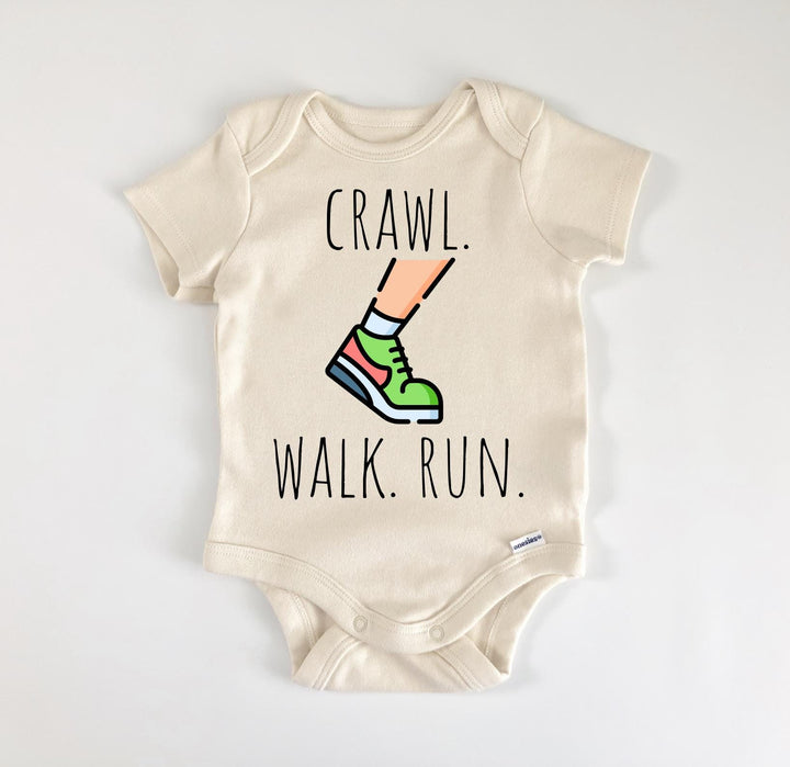 Running Runner - Baby Boy Girl Clothes Infant Bodysuit Funny Cute