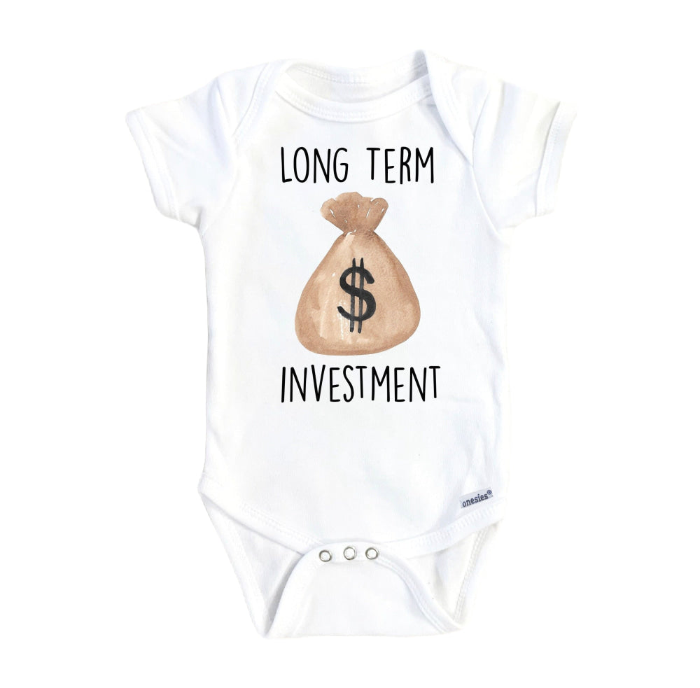 Finance Cash - Baby Boy Girl Clothes Infant Bodysuit Funny Cute Newborn Onesie