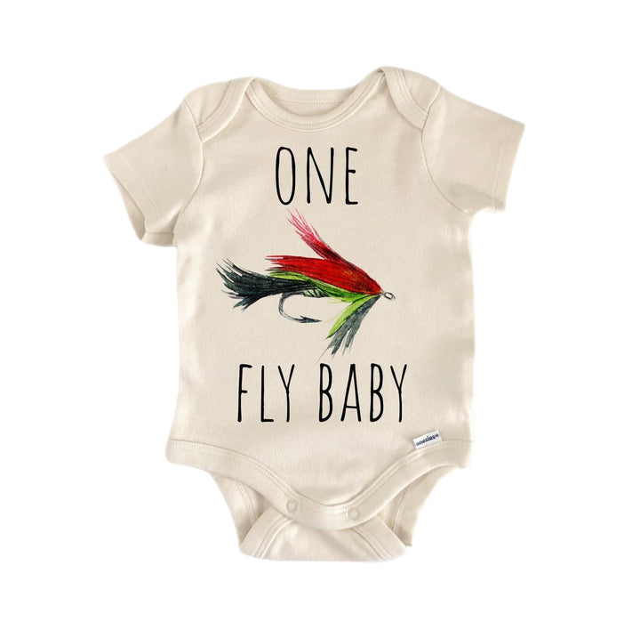 Fly Fishing Lure - Baby Boy Girl Clothes Infant Bodysuit Funny Cute Newborn