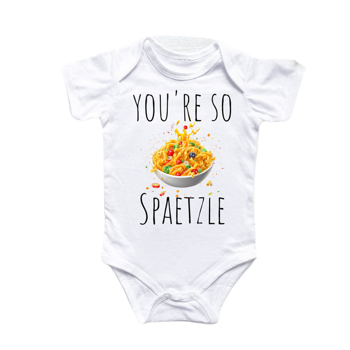 German Spaetzle Oktoberfest - Baby Boy Girl Clothes Infant Bodysuit Funny Cute Newborn Onesie