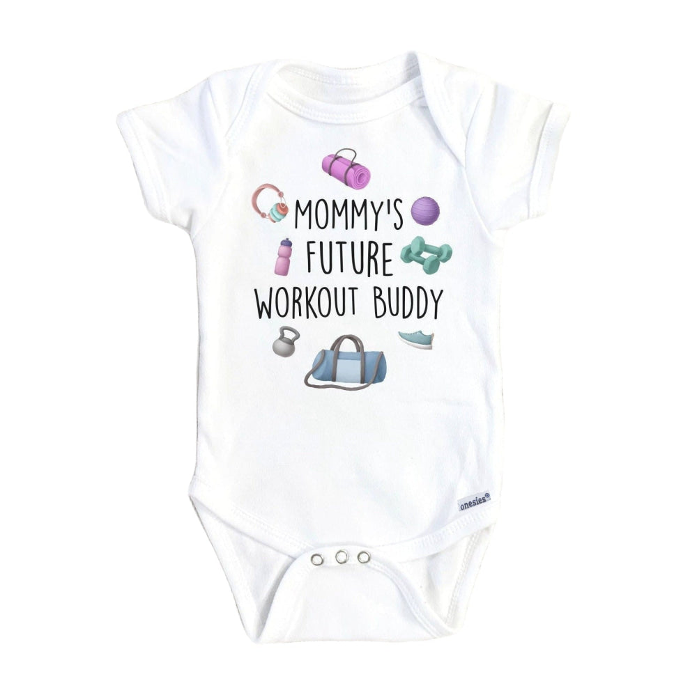 Gym Workout - Baby Boy Girl Clothes Infant Bodysuit Funny Cute Newborn Onesie