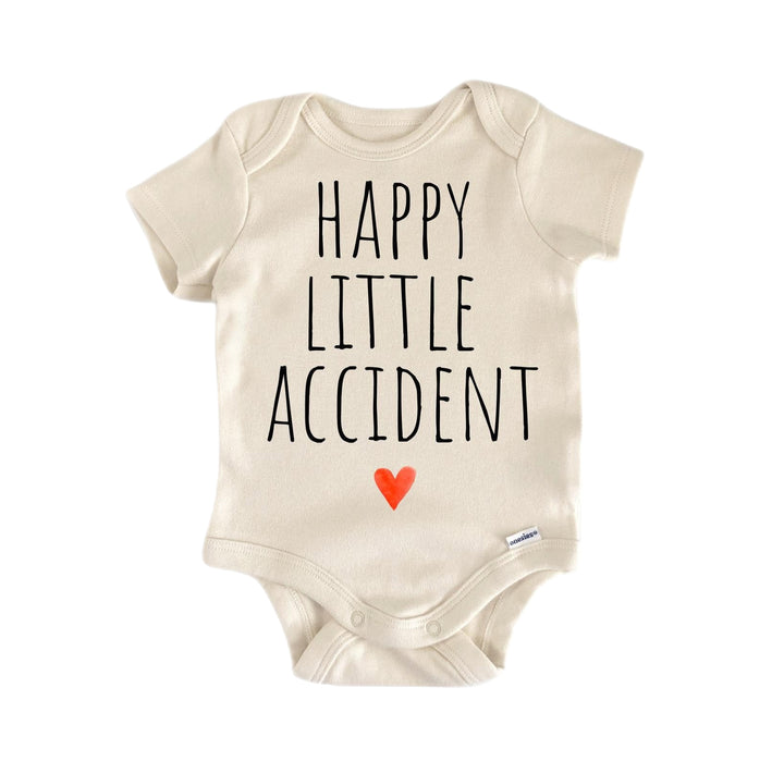 Happy Accident Unplanned - Baby Boy Girl Clothes Infant Bodysuit Funny Cute Newborn