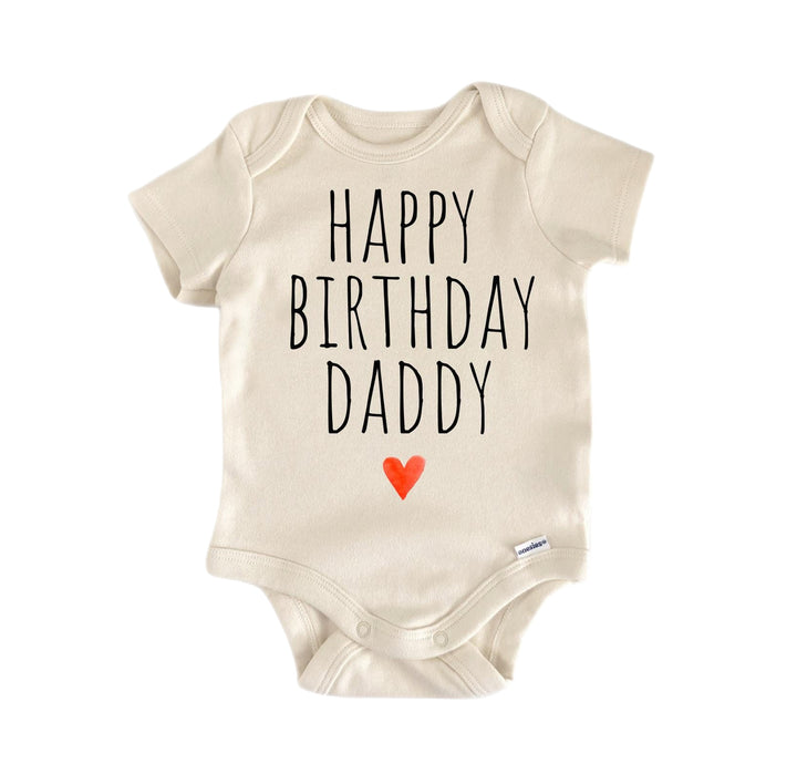 Feliz cumpleaños papá - Ropa para bebé niño niña Body para bebé Divertido Lindo Recién Nacido 