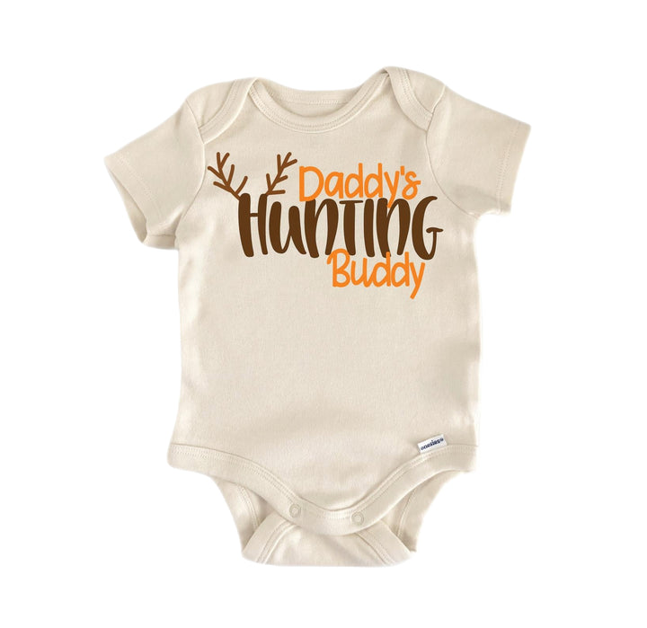 Hunting Buddy - Baby Boy Girl Clothes Infant Bodysuit Funny Cute Newborn