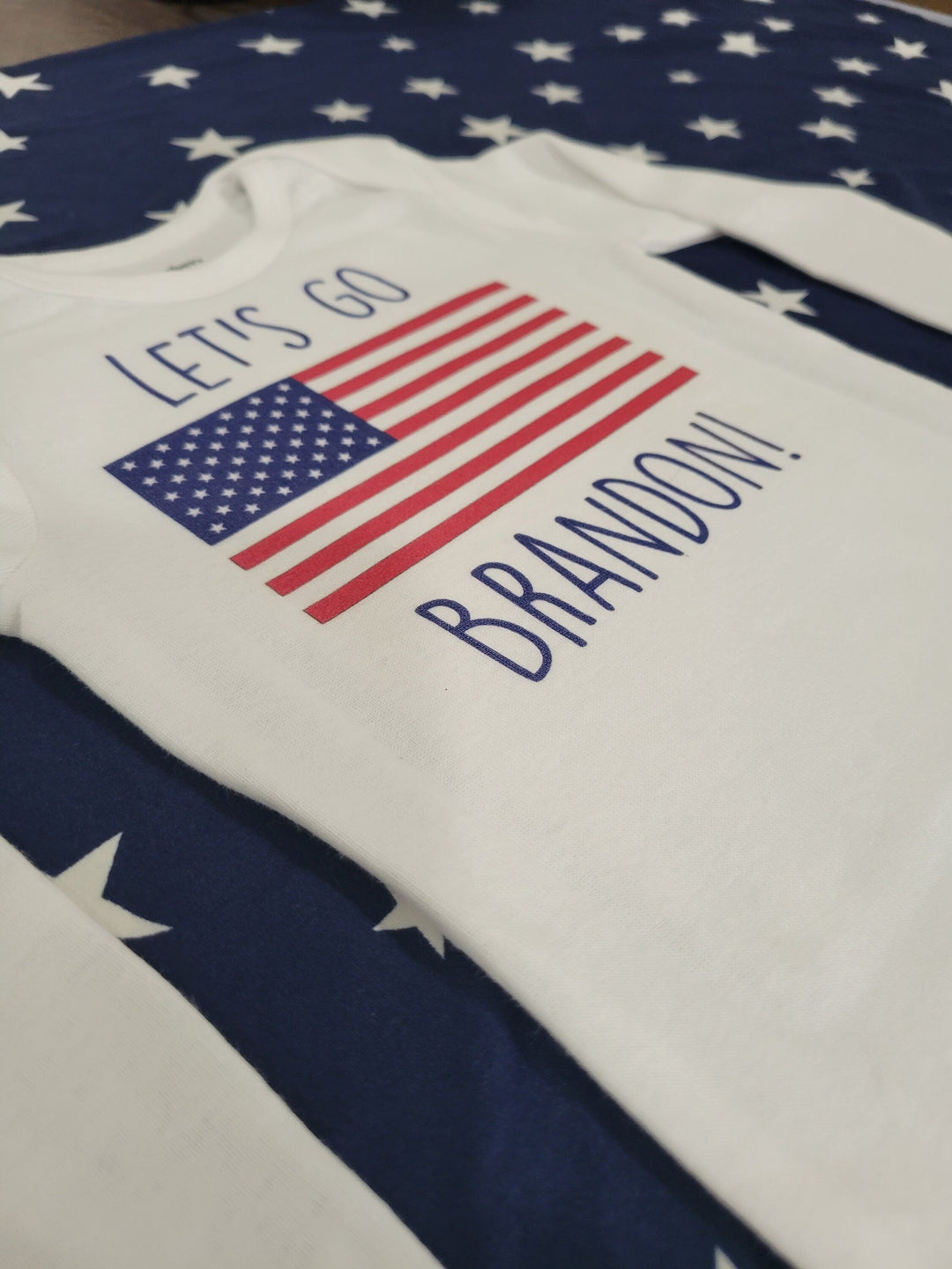 Let’s Go Brandon - Baby Boy Girl Clothes Infant Bodysuit Funny Cute Newborn 1A Onesie