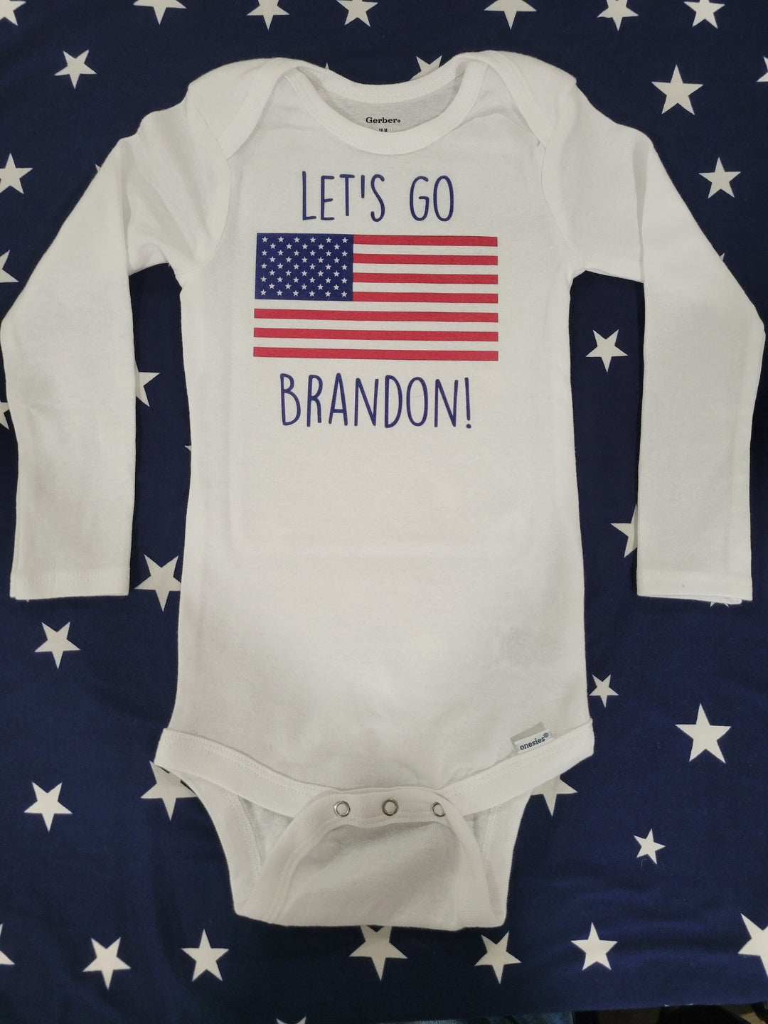 Let’s Go Brandon - Baby Boy Girl Clothes Infant Bodysuit Funny Cute Newborn 1A Onesie