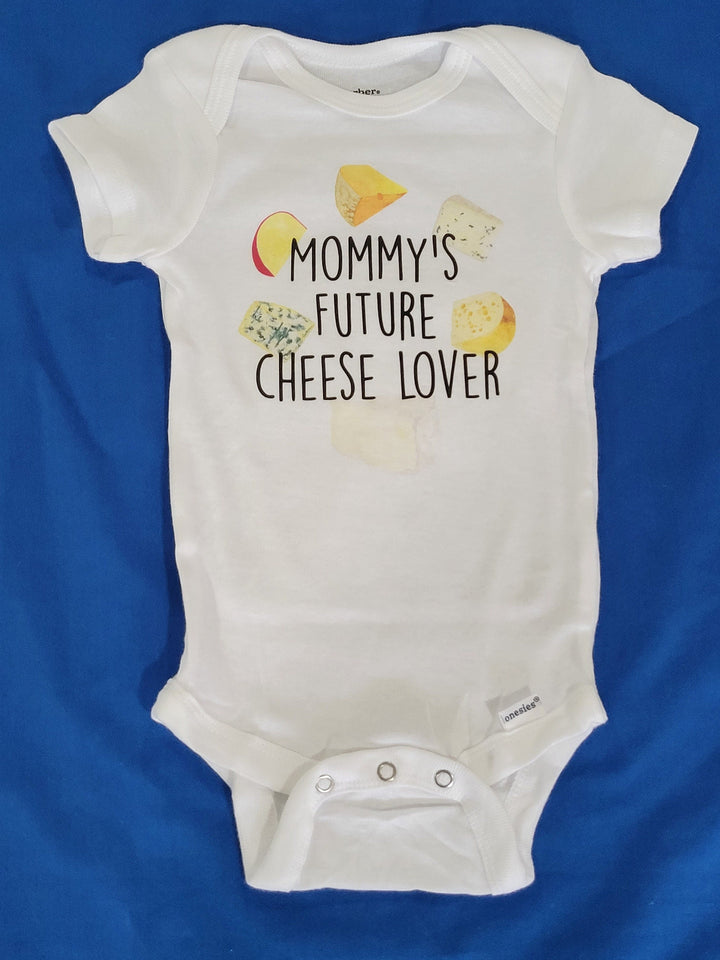 Cheese Lover - Baby Boy Girl Clothes Infant Bodysuit Funny Cute Newborn Onesie