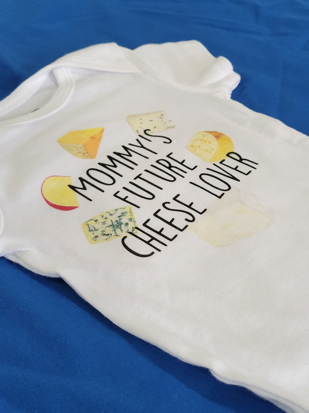 Cheese Lover - Baby Boy Girl Clothes Infant Bodysuit Funny Cute Newborn Onesie